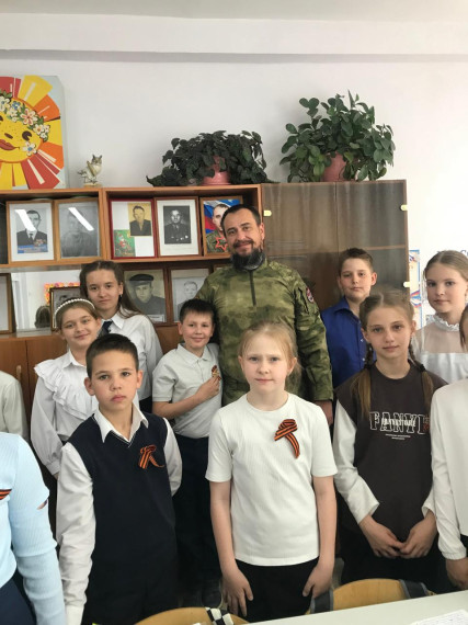 Встреча с участником СВО.